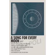 Poster Cover Album A Song for Every Moon - Bruno Major