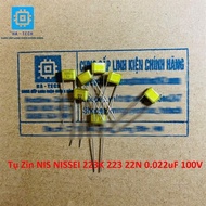 Specialized Components NISSEEI 223 22N 0.022UF 100V Zinc Capacitor