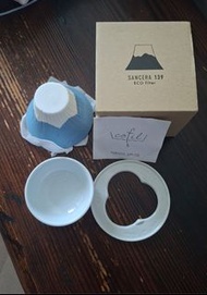 SANCERA 139 COFIL fuji 富士山 陶瓷免濾紙 咖啡濾杯 波佐見燒