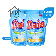 Daia Fabric Softener Refreshing Nature Refill 2 x 1600ml