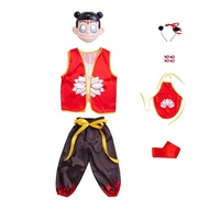 419Readystock Nezha's Demon Boy Haunted Sea cos Costume Nezha Costume Anime Children cosplay Full Se
