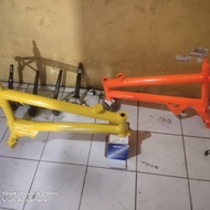 frame rangka doble shock motor BMX cup (2 liter)