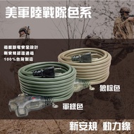 [Green Tree Frog Outdoor] Power Extension Cord Power Cord Extension Power Cord Outdoor Extension Pow
