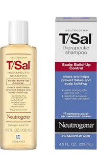 Neutrogena T/Sal 治療性控制頭皮洗髮水 含3%水楊酸 (美國購入)