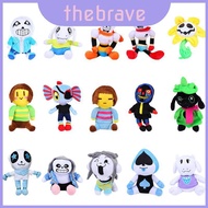 New Arrival Undertale Plush Doll Sans Sunflower Chara Asriel Lancer Stuffed Kid