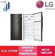 LG 516L Top Freezer with DoorCooling+ Fresh 0 Zone Inverter Refrigerator GN-H602HXHM