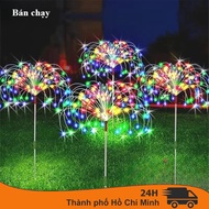 【COD】IP65 Waterproof Solar Fireworks LED Light
