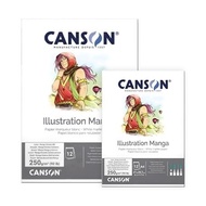Canson Illustration A3 (BD, MANGA, COMICS) 250gsm contains 12 sheets