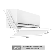 [SG SELLER] Adjustable length Aircon wind deflector panel Aircon Windshield