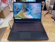 MSI GAMING GF63 CORE I7 9750H RAM 16G SSD 128G+1T 15.6INCH FHD GTX 1650