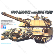 TAMIYA 1/35 U.S. M1A1 Abrams with Mine Plow 35158 35273