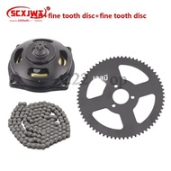 25 H/T8F ชุดโซ่สําหรับ 49cc MINI Pocket BIKE 2 จังหวะ MINI Moto กระเป๋าจักรยาน ATV Quad CHAIN ล้อดิส