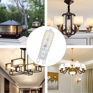 Dajrrhd Haofy 6pcs G9 LED Bulb 5W Transparent Cover 22LED Dimmable Light for Ceiling Wall Table Repl