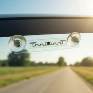 Acrylic RFID Car Mount HolderAcrylic RFID Car Mount Holder