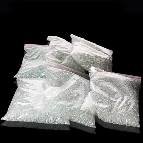 100pcs/bag Glass Hoodle High Precision Lab Glass Beads Used in distillation to prevent liquid level 