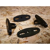 Side Mirror CNC Motor Fairing Bracket With Rubber R15 Pulsar R25 KR150 Ninja 250 ER6F R1 R6 CBR250RR
