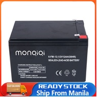 【NEW】 monqiqi Sprayer Battery 12v 8ah / 20hr 12v 2 in 1 Knapsack Sprayer Battery for UPS replace 7ah