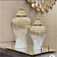 Ceramic Vase Ginger Home Display