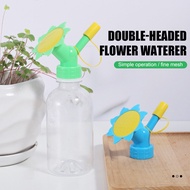 หัวฉีดรดน้ำสปริงเกอร์รดน้ำขวดเครื่องดื่มแบบ2 In 1สร้างสรรค์รูปดอกไม้ดวงอาทิตย์ใช้ในบ้านพกพาเครื่องมือที่รดน้ำต้นไม้