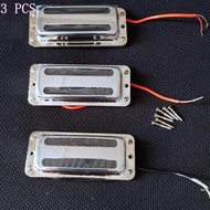 Rick Gutar Pickups Vintage 7.5k Toaster ric Pickup Chrome Set