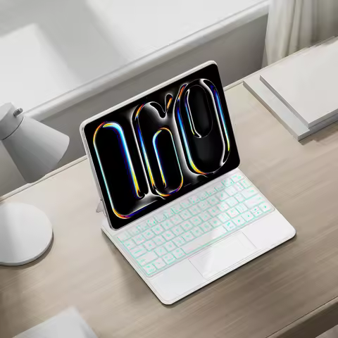Magic Keyboard Folio For iPad Pro 11 inch (M4) 2024 A2836 A2837 Smart Magnetic Case Multi-touch Back