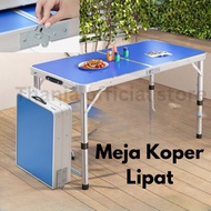 Meja Lipat Koper Meja Belajar Meja Koper Aluminium Meja Jualan