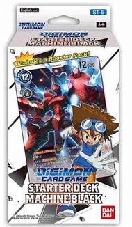 Digimon Card 2021 Digimon English TCG Starter Deck: Machine Black - per Deck of 54 Cards