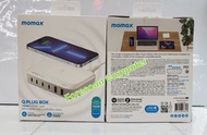 ⭕全新行貨⭕⭐MOMAX Q.Plug Box 100W六輸出連無線充桌面充電器 UM28 氮化鎵 快速充電器⭐