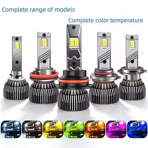 M6 Double Copper Tube 130W Car Led Headlight 12V24V Bulb H7h4h1h3 Fog Lamp H13 9005 9006H11 3000k430
