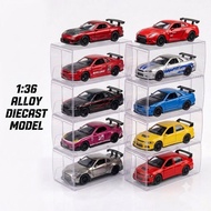 [ FAST SHIPPING ] 1:36 ALLOY MODEL DIECAST R34 R35 EVO9 RX-7