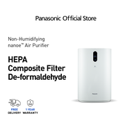 PANASONIC F-PXU70 NANOE™X NON-HUMIDFYING AIR PURIFIER WITH HEPA FILTER F-PXU70AWM