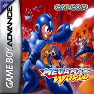 ตลับ GBA Megaman World DX ตลับผลิตใหม่ เป็นเกมส์ที่ แฟนๆทำขึ้นHomebrewจากเกมส์บอย ขาวดำสู่ตลับ GBA