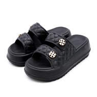 FENTINA Sandal Platform Wanita Kekinian Sandal Fuji Wanita Sepatu Sandal Wanita Korea Style Sandal J