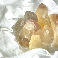 蜜糖 黃螢石 100g 原礦 幫助人際關係 螢石擴香石 消磁石