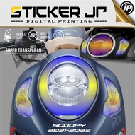1paket Stiker Alis+Sein Scoopy New 2021 / Stiker Alis Sein RGB Scoopy Prestige / Stiker Led Scoopy
