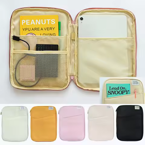 Tablet Bag for iPad Pro 13 M4 M2 Air 11 10.9 10th 9th 8th Gen 9.7 Case XiaoMi 6 Sleeve for Samsung S