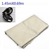 Shielding Fabric Gray Signal Cloth 1m Anti-static Blocking Fabric Useful