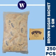 [250PCS] BROWN SUGAR SACHET 5GM | GULA PERANG PAKET HOTEL