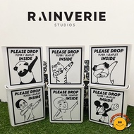 [Local Seller🇸🇬] Flyer/Leaflet box with Vinyl Decal