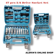 FlYMAN Original 47pcs socket set 3/8)19pcs socket set 3/8)24pcs socket set 3/8/53pcs socket set/1/4