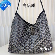 Dog Tooth Hobo Bag Underarm Bag Mommy Tote Shopping Bag Tote Bag Stray Bag Single Shoulder Handbag L