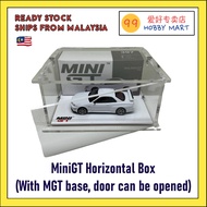 MiniGT Kaido House Pop Race Inno Tarmac Hobby Japan Display Box Acrylic Box Display Case Die Cast 1: