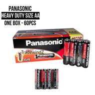 🔥 Panasonic Size AA / AAA Heavy Duty Bateri Saiz AA / AAA Battery Batteries 1.5V Heavy Duty AA One B