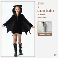 2025 Halloween Kids Costumes Bat Demon Mardi Gras Kids Clothes Girls Show Costumes Animal Party Cosp