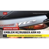 Y15ZR (Exciter) RC Logo Timbul - Epoxy Emblem Emblem Rc / Logo Rc Y15/ Jupiter Rc /Exciter R