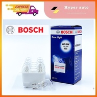 10 PCS ORIGINAL Bosch Pure Light W16W 12V 16W Bulb 921 T15 T-15 BULB lampu kereta headlamp