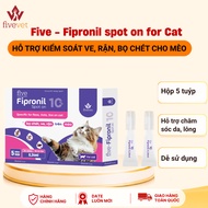 Small Cat nape helps control ticks, lice, and fleas in cats Five-Fipronil spot on Cat