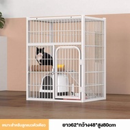 พร้อมส่ง กรงขังแมว 3ชั้น 4ชั้น Pet Cage กรงสัตว์เลี้ยง กรงแมวขนาดใหญ่ กรงกระต่าย พื้นที่ว่างขนาดใหญ่ กรงแมวแบบคอนโด