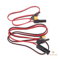 [AuraYuer] Solar Charge Cable XT60 Adapter To Solar Male Female Connector Extension Wire 12AWG 0.6/1