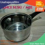 Stainless Steel Milk Pot Water Boiling Pot Cafe Pot Boiling Pot mie Stainless Steel Pot